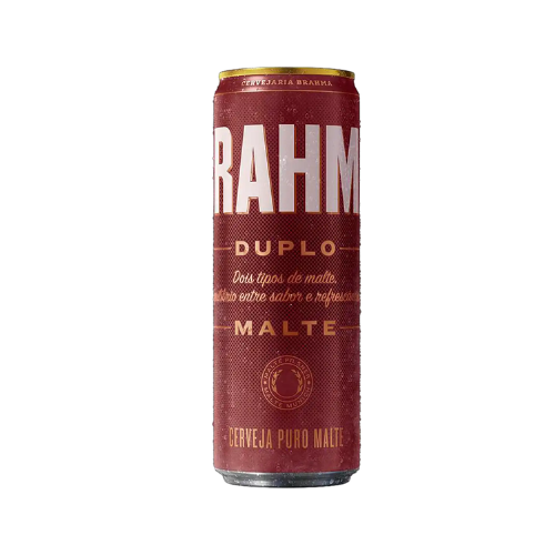 Cerveja Brahma Duplo Malte Lata 350ml